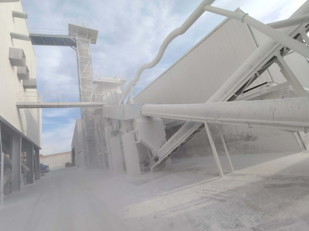 Daswell crushing plant for powder processing in Egypt