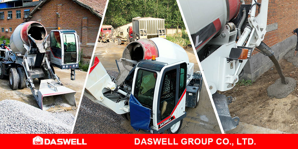 Daswell multi-functional self-loading mixer Daswell multi functional self loading