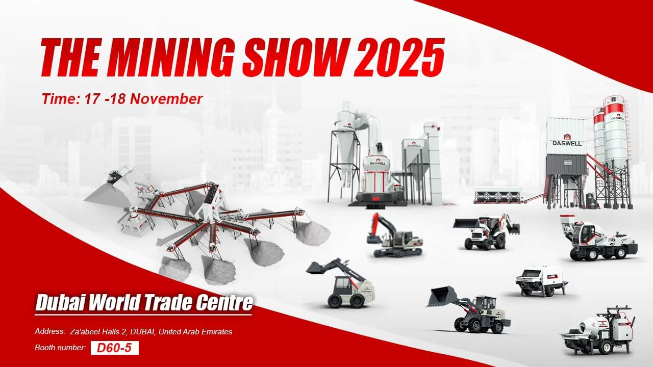 Daswell attends the mining show 2025 in dubai 5 Daswell Attends The MINING SHOW 2025 in Dubai
