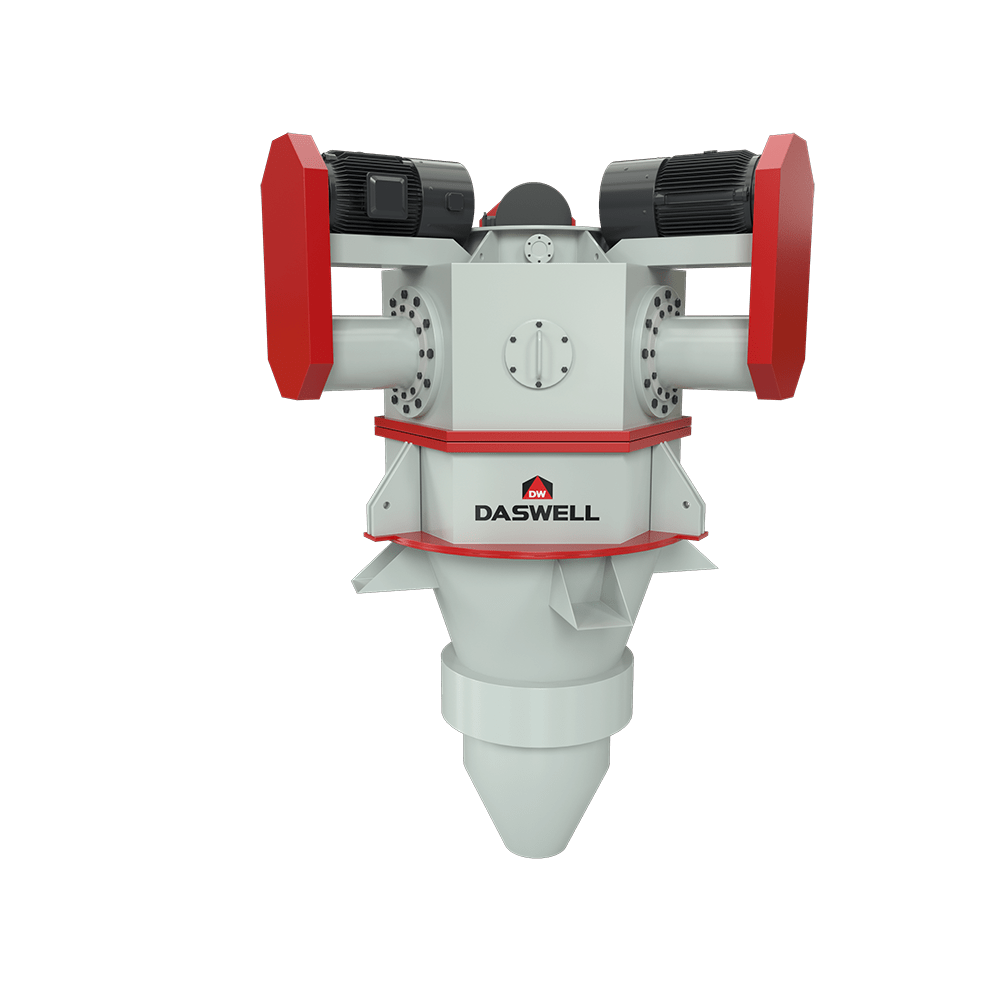Daswell AMS multi-wheel turbo classifier for ultrafine mineral powder separation