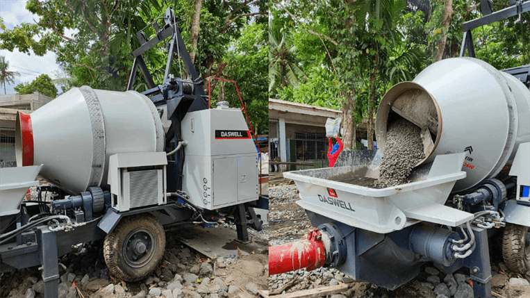 concrete mixer pump 1