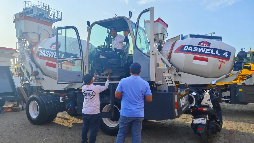Self loading concrete mixer in indonesia: supporting mining infrastructure in kalimantan with slm 4 1 self loading concrete mixer1