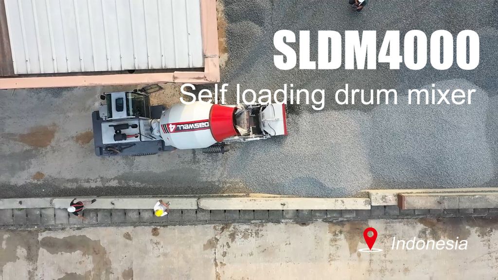 Self loading concrete mixer in indonesia: supporting mining infrastructure in kalimantan with slm 4 2 self loading concrete