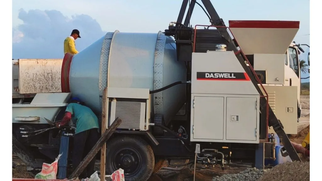 Concrete mixer pump case in the philippines – jomalig island project 1 concrete mixer pump