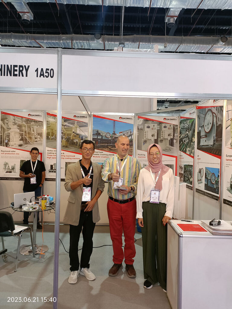 Daswell powder attends egypt coatings show 2023 in egypt 1 egypt coatings show 2023 01