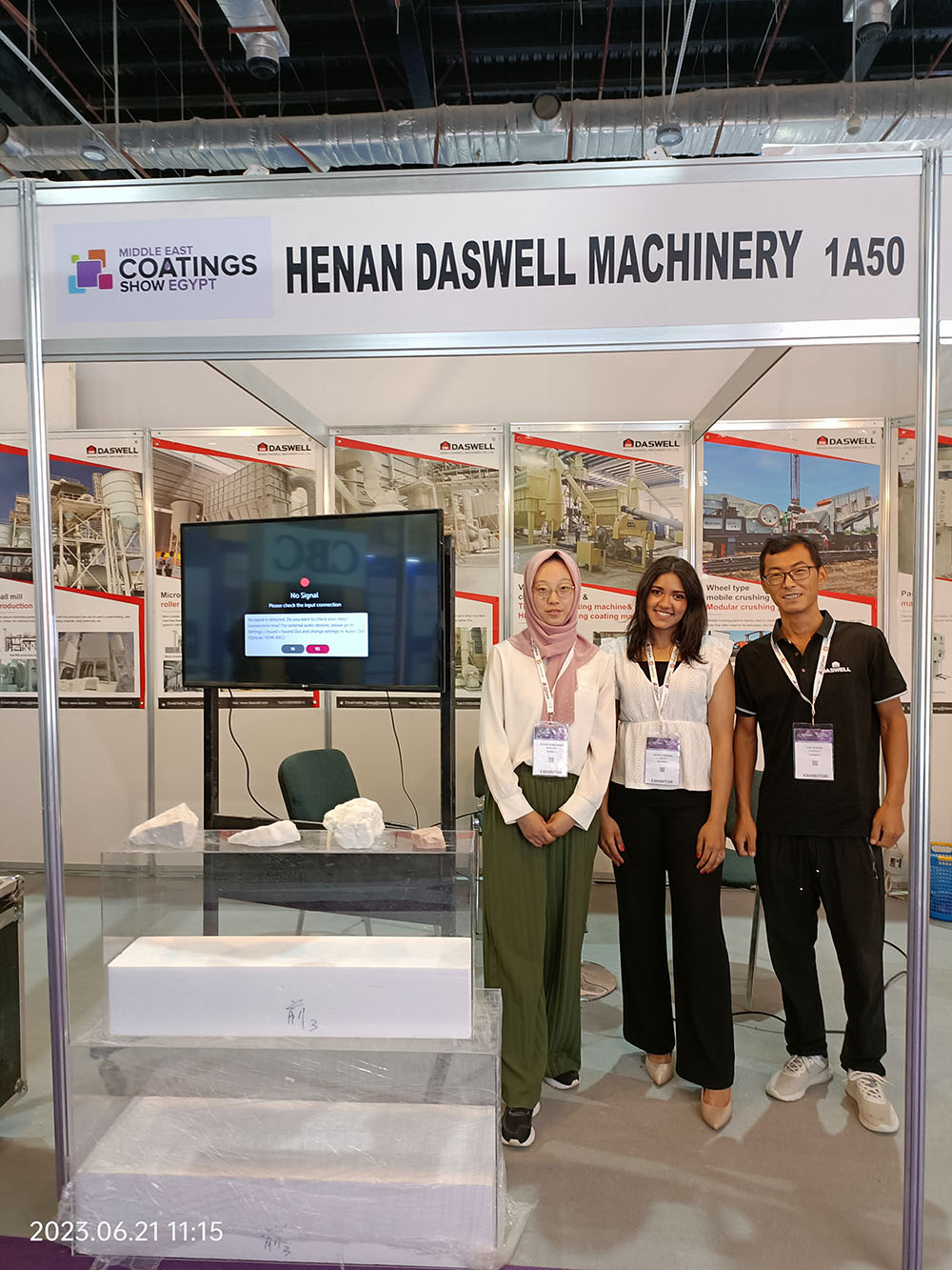 Daswell powder attends egypt coatings show 2023 in egypt 4 Daswell Powder Attends Egypt Coatings Show 2023 in Egypt