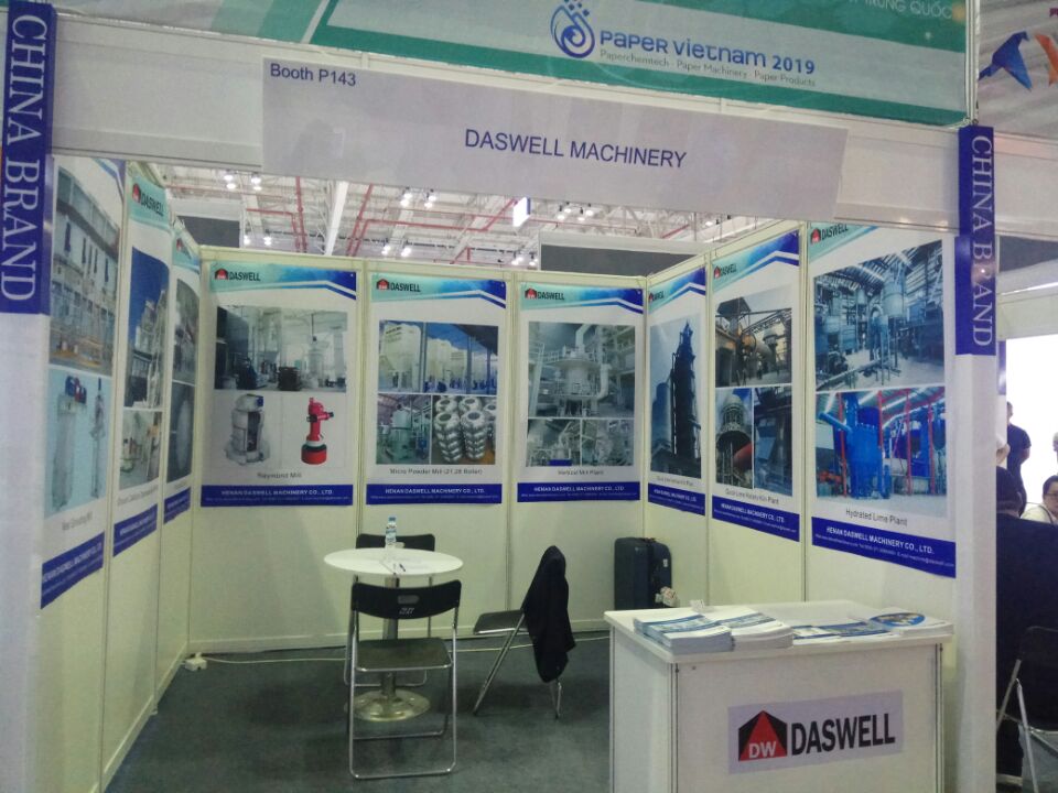 Daswell at vietnam paper exhibition, june 2019 3 vietnam paper industry exhibition june 2019 01