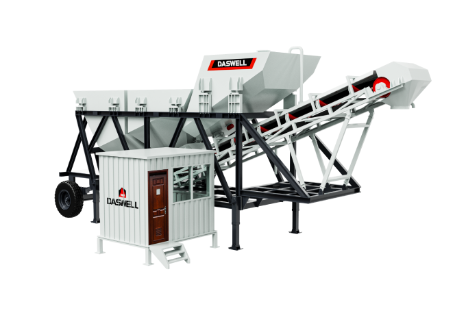 Concrete batching plants 41 Mobile Dry Mix Concrete Plant 1