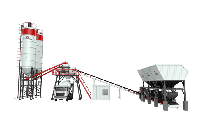 Dry mix concrete plant 4 Stationary Dry Mix Concrete Plant 1