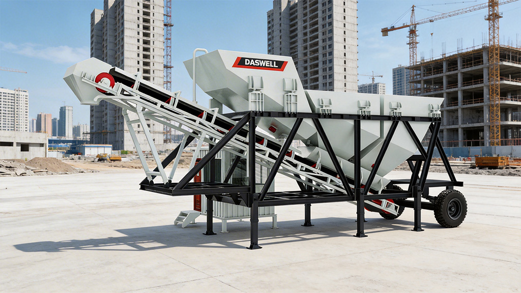 Mobile dry mix concrete plant 10 mobile dry mix concrete plant 10