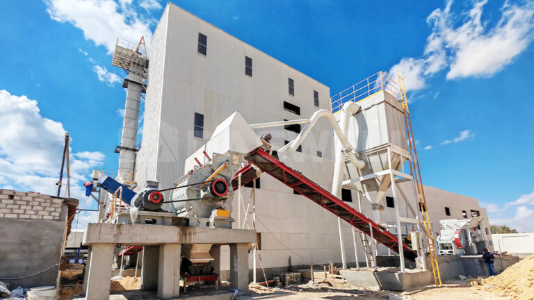 Crushing plant for calcium carbonate Crushing Plant for Calcium Carbonate
