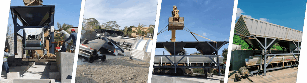 Concrete batching plant installation concrete batching plant installation