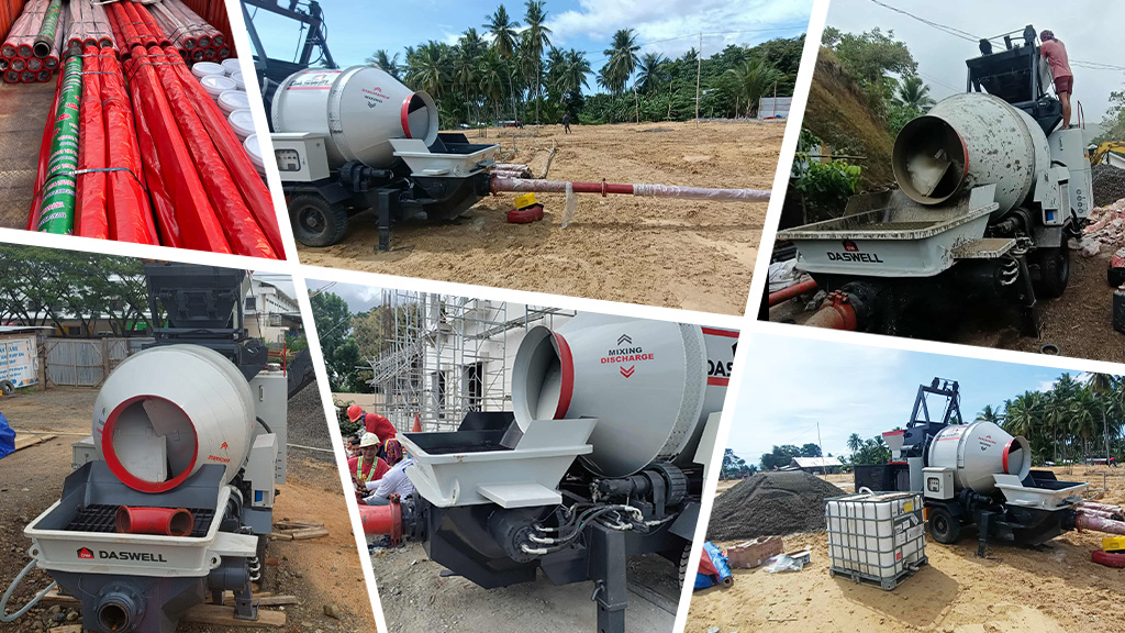 Concrete mixer pump pipeline Concrete Mixer Pump Pipeline