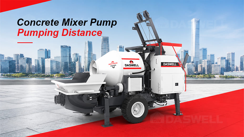 Concrete mixer pump pumping distance: what buyers should check before choosing 7 Concrete Mixer Pump Pumping