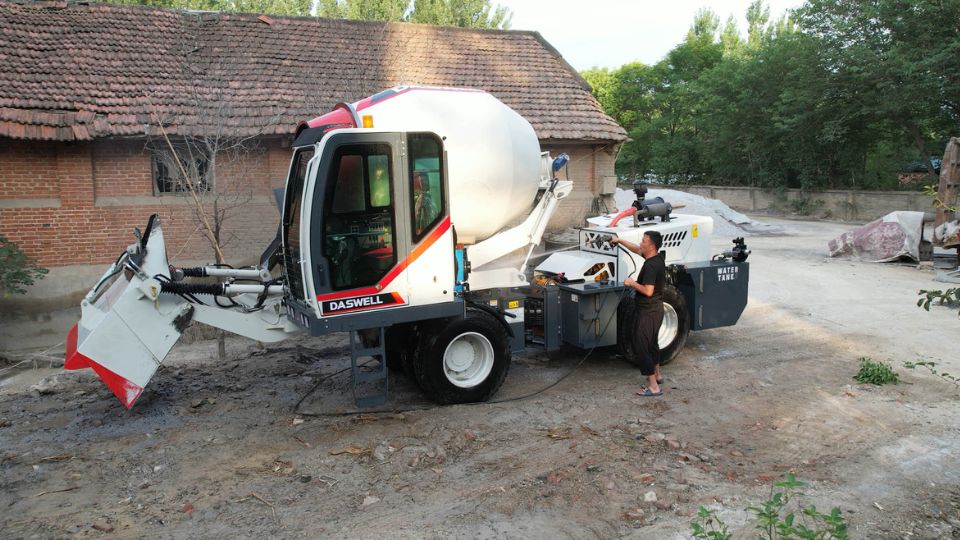 How self loading concrete mixers work How Self Loading Concrete Mixers Work
