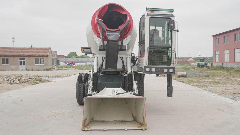 Self loading concrete mixer construction solution Self Loading Concrete Mixer Construction Solution