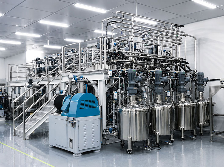Coating and ink slurry production Coating and ink slurry production