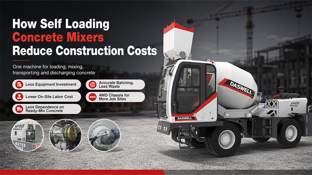 How self loading concrete mixer reduce costs How Self Loading Concrete Mixer Reduce Costs