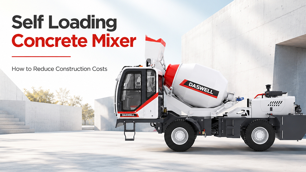 Self loading concrete mixer: how to reduce concrete construction costs? 7 Self Loading Concrete Mixer Reduce Costs