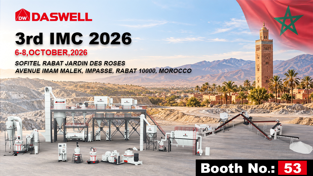 Daswell powder to showcase powder grinding solutions at imc morocco 2026 1 daswell imc morocco 2026