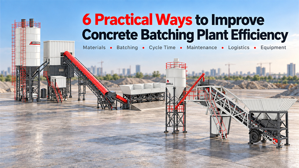 6 practical ways to improve concrete batching plant efficiency 2 improve concrete batching plant efficiency