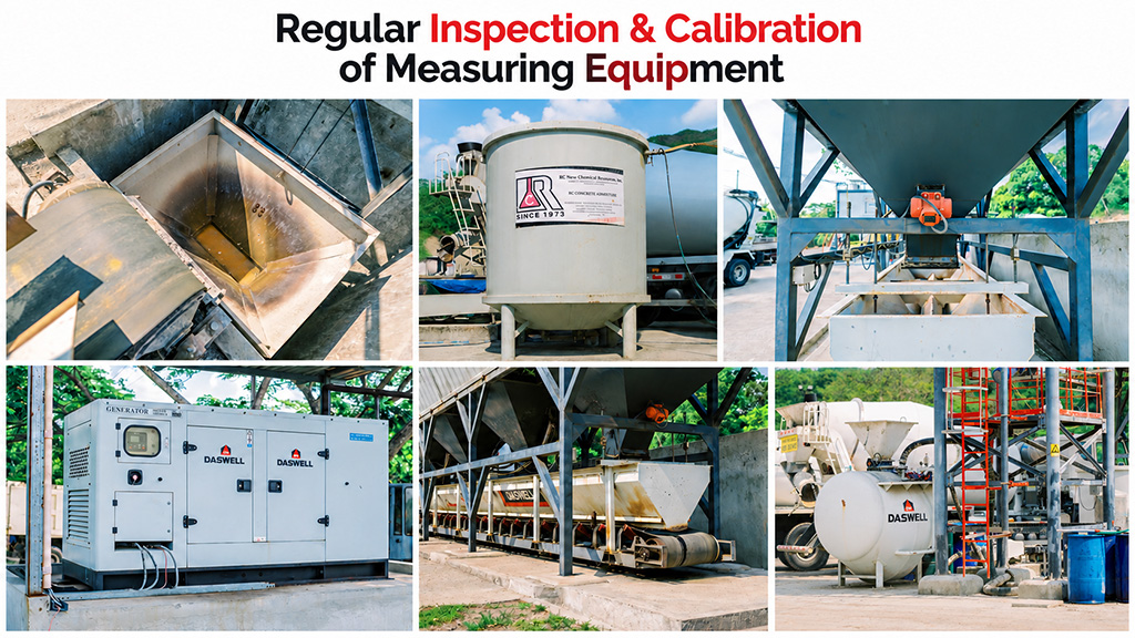 Inspection and calibration inspection and calibration