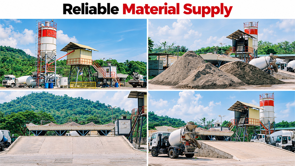 Reliable materials supply reliable materials supply