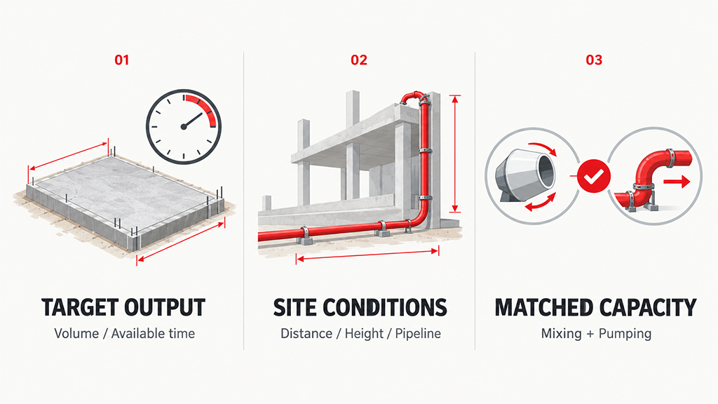Match mixing and pumping capacity for your project Match Mixing and Pumping Capacity for Your Project